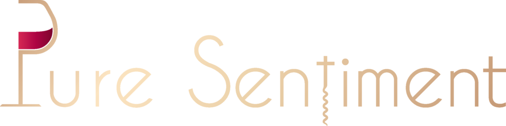 Pure Sentiment logo goud Liggend